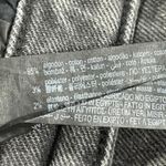 ZARA  Women's Gray Mid Rise Stretch Raw Hem Cropped Skinny Denim Jeans Size 8 Photo 4