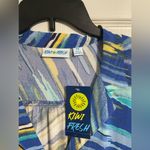 Kiwi Fresh Women’s Amparo Combo Sleeveless Button Down Shirt Plus 2X NWT Blue Photo 3