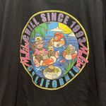 Brandy Melville Navy Blue Malibu California Retro look Long Sleeve T Shirt Photo 2