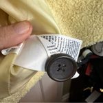 Womens Daily Ritual Teddy Bear Fleece Jacket Size Medium Light Yellow‎ Yellow Photo 5