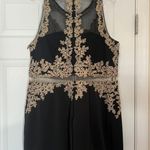 Dancing Queen Black Sleeveless Dress Photo 1
