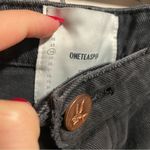 One Teaspoon  Stevies Jean Shorts Distressed Button Fly- Size 24 Photo 4