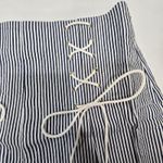 Tularosa  Adalina Shorts in Blue & White Medium Photo 3