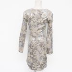 Maje Sequin Embroidered Velvet Dress Photo 2