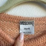 Moschino  Monhair Ombre Long Sleeve Knit Fuzzy Sweater Size XS? Y2K Sustainable Photo 4