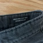 Cotton On Black Frayed Denim Shorts Photo 2