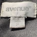 Avenue Black Embellished V Neck Sleeveless Mini Dress Plus Size 24 Photo 2