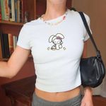 Baby tee White Size L Photo 0