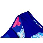 Lilly Pulitzer Iona Top Mr Peacock Blue Plant One on Me Sleeveless Fitted MEDIUM Photo 3