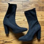 Black Pointy Toe Boots Size 9 Photo 0
