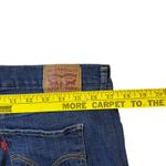 Levi Strauss & CO. Classic Straight‎ Leg Blue Denim Jeans Women Size 34 Cuffed Photo 4