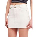 Free People We the Free She's All That Denim Mini Skirt 27 Photo 0