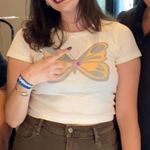 American Eagle  Butterfly Graphic T Photo 1