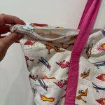 Pink and White shoes Zip Tote Bag Photo 1
