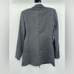 ZARA Woman NWT Double Breasted Gray Checkered Blazer Jacket Size XS Photo 1