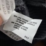 Valentino Black Chic Feminine Turtleneck Crop Merino Wool Sweater Size Small Photo 3