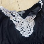 Modmodele Like New Black White Beach Coverup Dress Sz Medium Photo 1