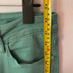 Judy Blue  Teal Green Garment Dyed Straight Leg Jeans Stretchy Women size 9 / 29 Photo 8