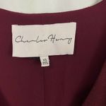 Charles Henry  Bell Sleeve Maroon Dress Size XS Photo 3