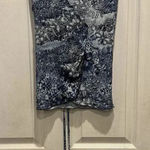 Vintage Just B. Me Y2k Princess Blue Whimsical Fairy Top Back Tie USA Medium Photo 0