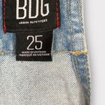 BDG Light Blue Denim Overall Shorts Photo 2