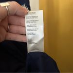 Anthropologie  Allaire Embroidered Slip Dress Sequin Floral Navy Blue Gold Size S Photo 8