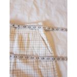 Joie Womens Shorts Sz 4 High Waist Dressy Plaid Ivory Career Work Wear Corporate Photo 8