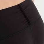 Lululemon  Wunder Under Pant SPECIAL EDITION RUFFLE Black/Black Velvet (RARE) Photo 4