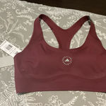 Adidas NWT  Stella McCartney burgundy sport bra  Photo 0