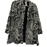 Units Petite Black White Button Front Shirt/Blazer Petite Size XL NWT | 40 Photo 0