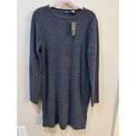 Ralph Lauren Polo  Dress Womens Gray Boucle Wool Blend Knit Sheath Long Sleeve Photo 3
