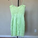 House Of CB S D-DD 'Nathalia' Pistachio Satin Midi Dress NWOT Photo 11