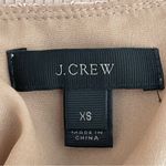 J.Crew  Women’s Lace Ruffle Neck Top Size XS Nude Sleeveless Lined Dress-up Photo 7