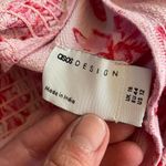 ASOS  Design Womens Mini Dress Size 12 Light Pink With Hot Pink Bows Print NWOT Photo 6