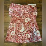 Anthropologie Blue Tassel  Strapless Mini Dress! Size Small NWT Photo 6