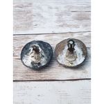 Vintage Clip On Earrings Extra Large Amber Tones Photo 5