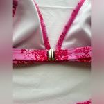 SheIn Vibrant Pink and Red Bikini with Triangle Top and High-Cut Design Photo 8