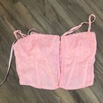 PacSun Pink  Corset Top Photo 0