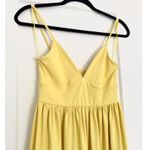 Susana Monaco $198 New  Slip Top Jumpsuit - Lemon Zest - Small Photo 6
