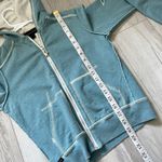 Y2K Star Jacket zip up hoodie gold hawk womens Blue (medium) vintage casual Photo 4