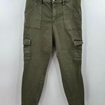 Evereve  Army Green Tate Cargo Slim Pant Size 30 Photo 0