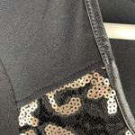 Lane Bryant Sz 14 16 Blouse Party Sequin Lace Sheer Scoop Neck Short Sleeve Top Photo 5