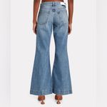 RE/DONE NWT  - 70s Low-Rise Bell Bottom Jeans - Size 31 - Lake Blue Photo 3