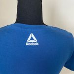 Reebok  GS Opp Script Blue T-shirt Size Extra Small Photo 4
