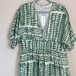 Baltic Born  Kimono Midi Dress Green Print NWT Size XL Photo 7