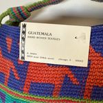 NWT Guatemala Hand Woven Bag Adjustable Strap Crossbody or shoulder Colorful Red Photo 6