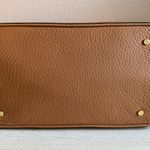 Tory Burch Robinson Pebbled Triple Zip Satchel Tigers Eye Photo 10