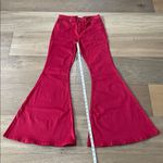 Shyanne  Red Flare Bell Bottoms Denim Jeans Hippie Western Country Women's 30 Photo 6