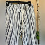 Roxy Size XL Women's Yarn Dye Pant Mood Indigo Oceanside 211 Stripes NWT Photo 7