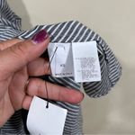 Brunello Cucinelli EUC  Blouse size XS stripped Tie neck women’s Photo 5